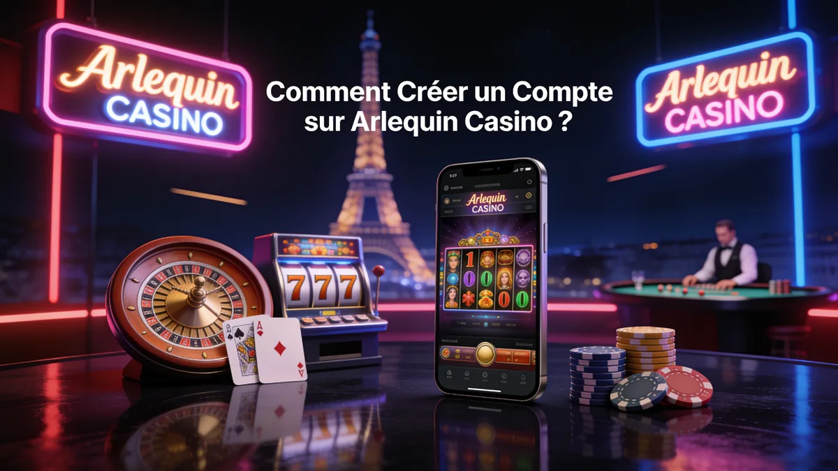 Comment Créer un Compte sur Arlequin Casino ? : guide arlequin casino pour les joueurs en France